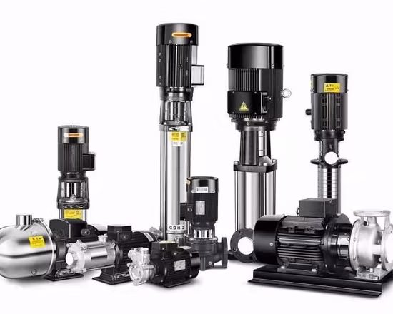 最大ヘッド 400 メートルポータブル電動高圧遠心垂直多段深井戸水中浄水移送ポンプ